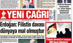 Yeni Çağrı Gazetesi'nin 24 Eylül 2025 Çarşamba Tarihli Gazete Sayfaları
