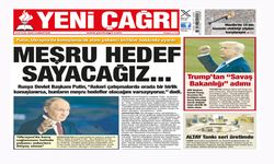 Yeni Çağrı Gazetesi'nin 6 Eylül 2025 Cumartesi Tarihli Gazete Sayfaları