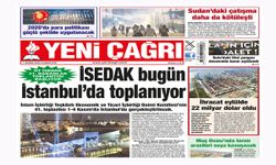 Yeni Çağrı Gazetesi'nin 1 Kasım 2025 Cumartesi Tarihli Gazete Sayfaları