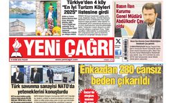 Yeni Çağrı Gazetesi'nin 19 Ekim 2025 Pazar Tarihli Gazete Sayfaları
