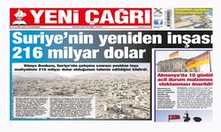 Yeni Çağrı Gazetesi'nin 23 Ekim 2025 Perşembe Tarihli Gazete Sayfaları