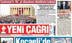 Yeni Çağrı Gazetesi'nin 30 Ekim 2025 Perşembe Tarihli Gazete Sayfaları