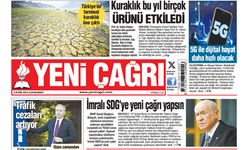 Yeni Çağrı Gazetesi'nin 8 Ekim 2025 Çarşamba Tarihli Gazete Sayfaları