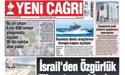 Yeni Çağrı Gazetesi'nin 09 Ekim 2025 Perşembe Tarihli Gazete Sayfaları