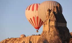 Çinli turistler 'Altın Hafta' tatilinde Kapadokya'yı hareketlendirdi