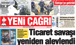 Yeni Çağrı Gazetesi'nin 12 Ekim 2025 Pazar Tarihli Gazete Sayfaları