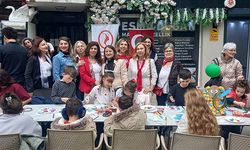 29 EKİM KADINLARI, 23 NİSAN COŞKUSUNU ÇOCUKLARA RESİMLERLE YAŞATTI