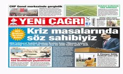 Yeni Çağrı Gazetesi'nin 25 Mayıs 2026 Pazartesi Tarihli Gazete Sayfaları