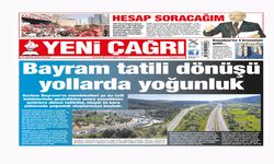 Yeni Çağrı Gazetesi'nin 31 Mayıs 2026 Pazar Tarihli Gazete Sayfaları