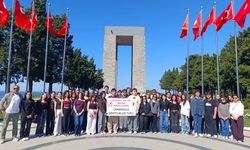 19 Mayıs ruhunu Çanakkale topraklarında hissettiler