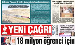 Yeni Çağrı Gazetesi'nin 26 Haziran 2026 Cuma Tarihli Gazete Sayfaları