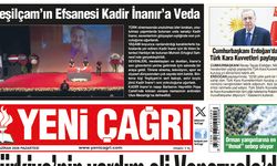 Yeni Çağrı Gazetesi'nin 29 Haziran 2026 Pazartesi Tarihli Gazete Sayfaları