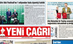 Yeni Çağrı Gazetesi'nin 09 Haziran 2026 Salı Tarihli Gazete Sayfaları