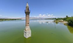 Karakaya Barajı çevresindeki yerleşim yerleri yeniden su altında kaldı