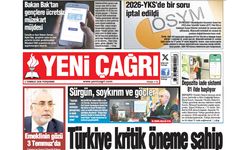Yeni Çağrı Gazetesi'nin 02 Temmuz 2026 Perşembe Tarihli Gazete Sayfaları