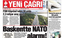 Yeni Çağrı Gazetesi'nin 03 Temmuz 2026 Cuma Tarihli Gazete Sayfaları