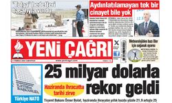 Yeni Çağrı Gazetesi'nin 04 Temmuz 2026 Cumartesi Tarihli Gazete Sayfaları