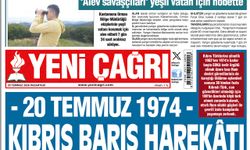 Yeni Çağrı Gazetesi'nin 20 Temmuz 2026 Pazartesi Tarihli Gazete Sayfaları