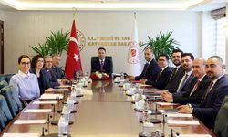Bakan Bayraktar, Dünya Bankası Türkiye Ülke Direktörü Jean-Christophe Carret ile bir araya geldi