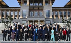 Cumhurbaşkanı Erdoğan ve eşi Emine Erdoğan, devlet ve hükümet başkanları ile eşleri onuruna yemek verdi