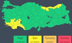 İçişleri Bakanlığından 10 il için 'sarı' kodlu meteorolojik uyarı