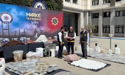 İstanbul merkezli operasyonlarda 1 ton 163 kilogram uyuşturucu ele geçirildi