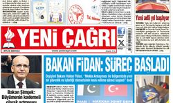 Yeni Çağrı Gazetesi'nin 1 Eylül 2026 Salı Tarihli Gazete Sayfaları