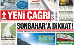 Yeni Çağrı Gazetesi'nin 16 Ağustos 2026 Pazar Tarihli Gazete Sayfaları