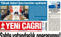 Yeni Çağrı Gazetesi'nin 5 Ağustos 2026 Çarşamba Tarihli Gazete Sayfaları