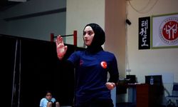 Ispartalı milli tekvandocu Nazike Nur Yazıcı'nın hedefi Dünya Şampiyonası'nda kürsü