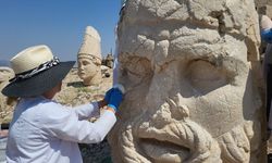 Nemrut Dağı'ndaki eserler nanoteknolojiyle korunmaya devam ediyor