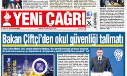 Yeni Çağrı Gazetesi'nin 24 Eylül 2026 Perşembe Tarihli Gazete Sayfaları
