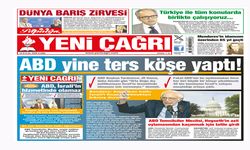 Yeni Çağrı Gazetesi'nin 18 Eylül 2026 Cuma Tarihli Gazete Sayfaları