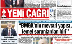 Yeni Çağrı Gazetesi'nin 25 Eylül 2026 Cuma Tarihli Gazete Sayfaları