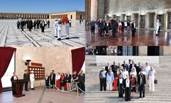 Adli yıl açılışında Çalıkuşu Derneği Anıtkabir’i ziyaret etti