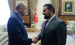 Cumhurbaşkanı Erdoğan, Irak Temsilciler Meclisi Başkanı Halbusi'yi kabul etti