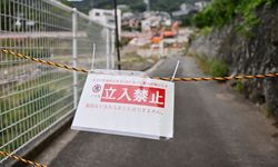 Japonya'da şiddetli yağmurlar nedeniyle Niijima Adası için heyelan uyarısı yapıldı