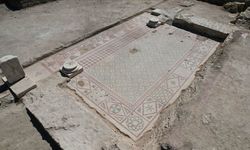 Kastamonu Pompeiopolis Antik Kenti'nde 105 metrekarelik zemin mozaikleri açığa çıkarıldı