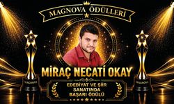 Miraç Necati Okay’a “Edebiyat ve Şiir Sanatında Başarı Ödülü”