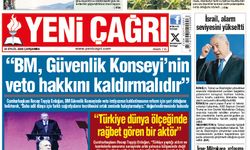 Yeni Çağrı Gazetesi'nin 23 Eylül 2026 Çarşamba Tarihli Gazete Sayfaları