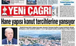 Yeni Çağrı Gazetesi'nin 26 Eylül 2026 Cumartesi Tarihli Gazete Sayfaları