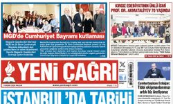 Yeni Çağrı Gazetesi'nin 1 Kasım 2026 Pazar Tarihli Gazete Sayfaları