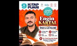 ŞİİRİN VE KALEMİN BÜYÜLÜ BULUŞMASI: GAZETECİ-ŞAİR ENGİN KARTAL ‘SON ADIM’ İLE BATMAN’DA EDEBİYAT RÜZGÂRI ESTİRECEK!