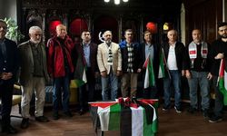 TRABZON DA ŞEHİT GAZETECİLER İÇİN BASIN AÇIKLAMASI