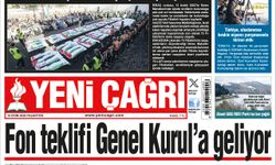 Yeni Çağrı Gazetesi'nin 19 Ekim 2026 Pazartesi Tarihli Gazete Sayfaları