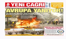 Yeni Çağrı Gazetesi'nin 20 Ekim 2026 Salı Tarihli Gazete Sayfaları