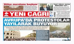 Yeni Çağrı Gazetesi'nin 26 Ekim 2026 Pazartesi Tarihli Gazete Sayfaları