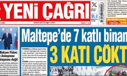 Yeni Çağrı Gazetesi'nin 9 Ekim 2026 Cuma Tarihli Gazete Sayfaları
