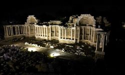 Antalya'nın antik mirası gece müzeciliğiyle aydınlandı