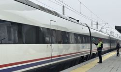 Çerkezköy-Kapıkule Hızlı Tren Hattı'nda ilk yolculuk heyecanı yaşandı